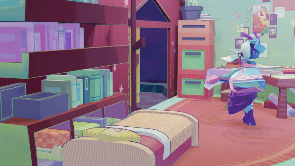Bedroom interior.